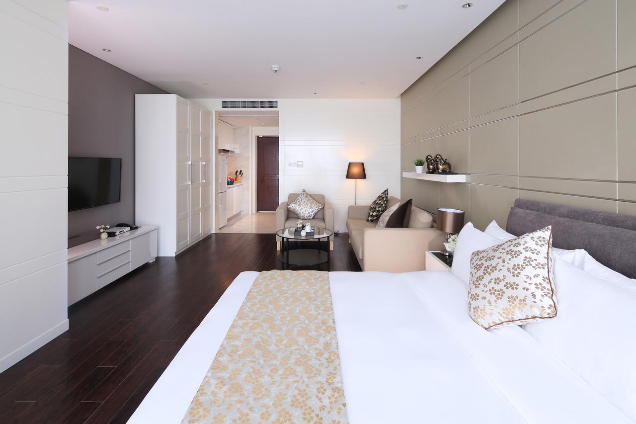 Suning Auraya Service Apartment Nanjing Nanquim Exterior foto