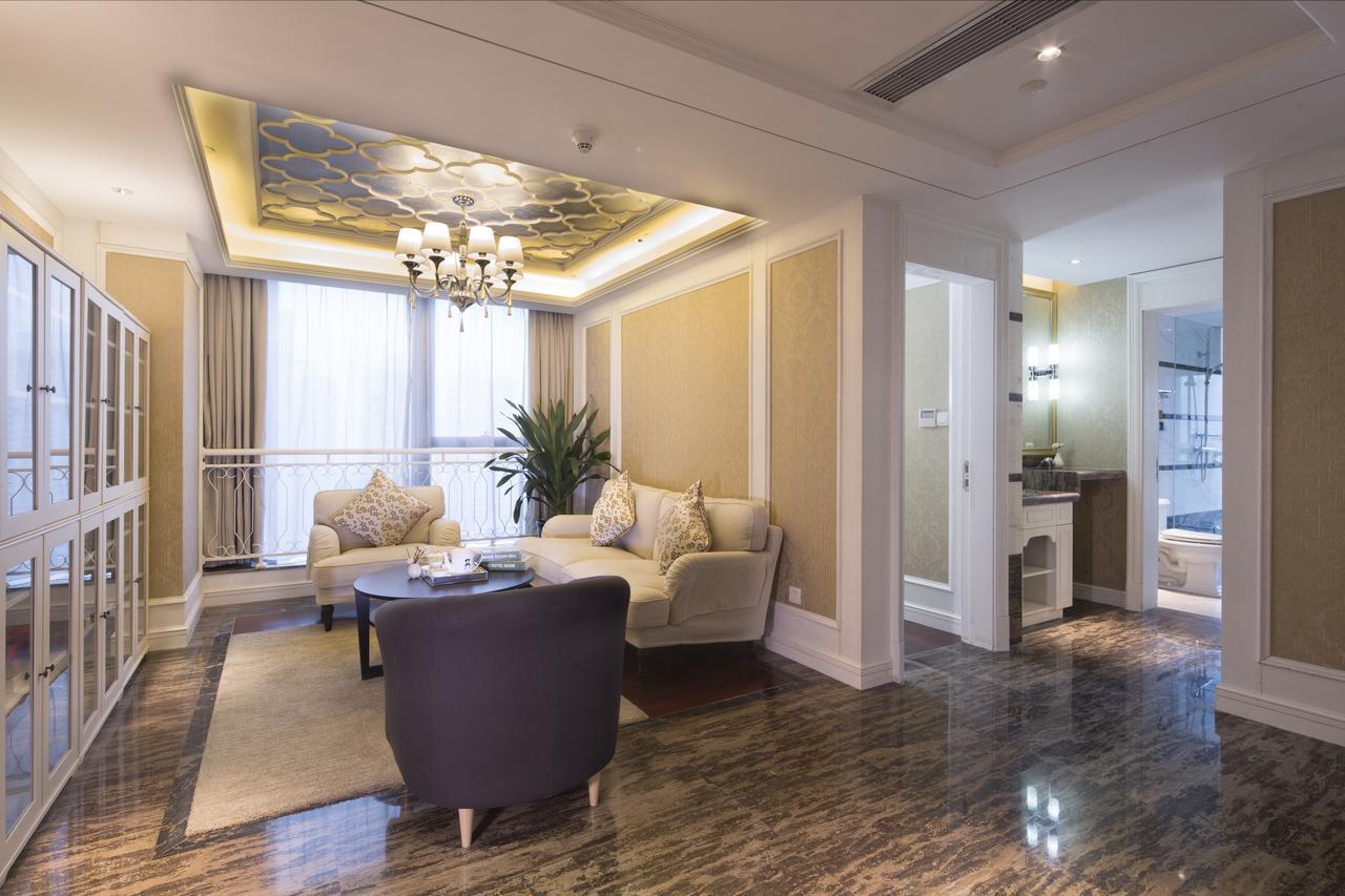 Suning Auraya Service Apartment Nanjing Nanquim Exterior foto